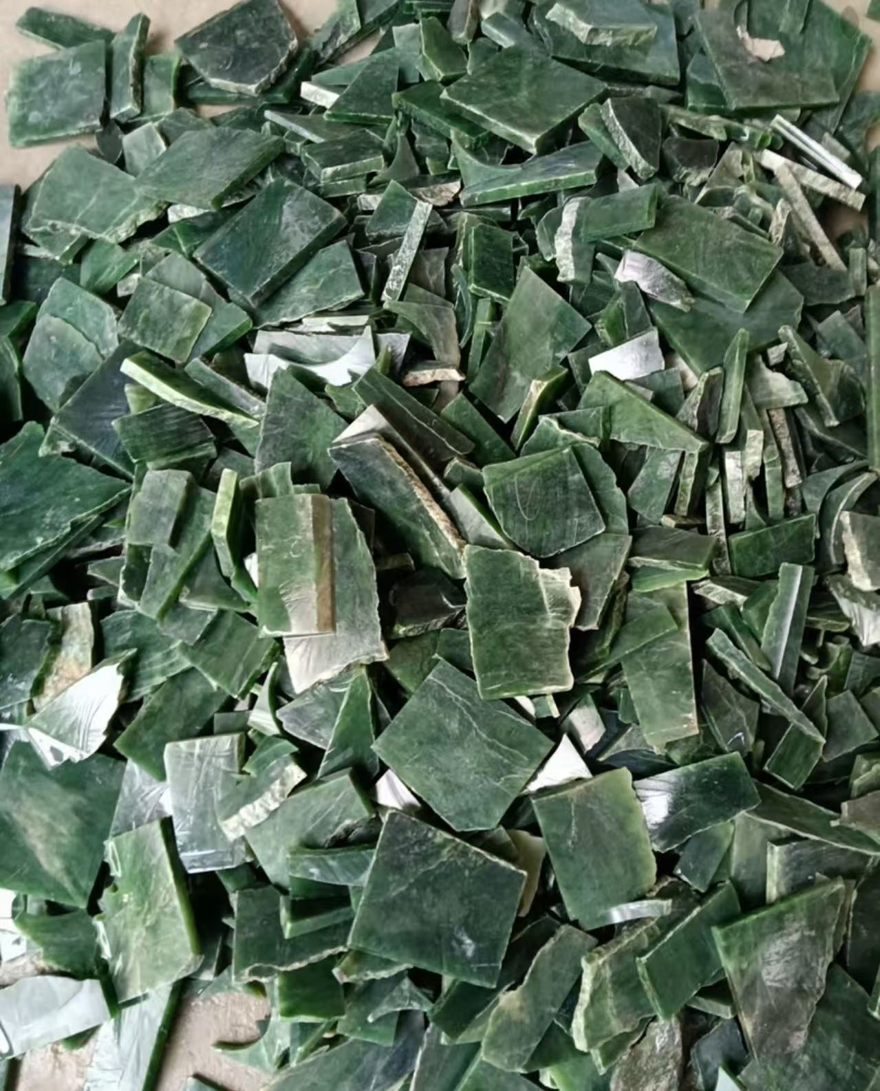 天然碧玉边角料练手料可用于雕刻创作手工时尚经典