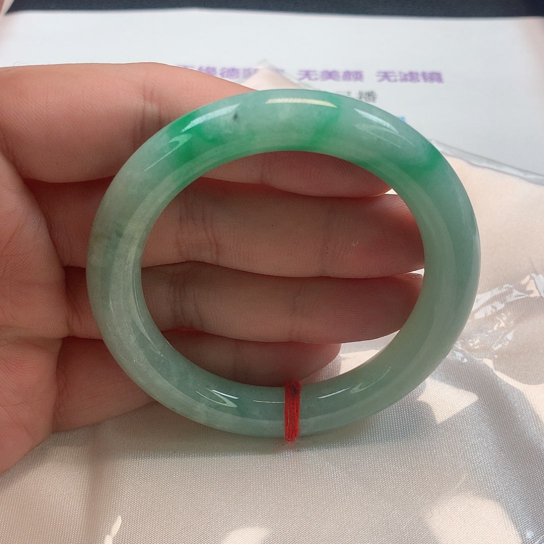 翡翠手镯（圆镯）未镶嵌287号