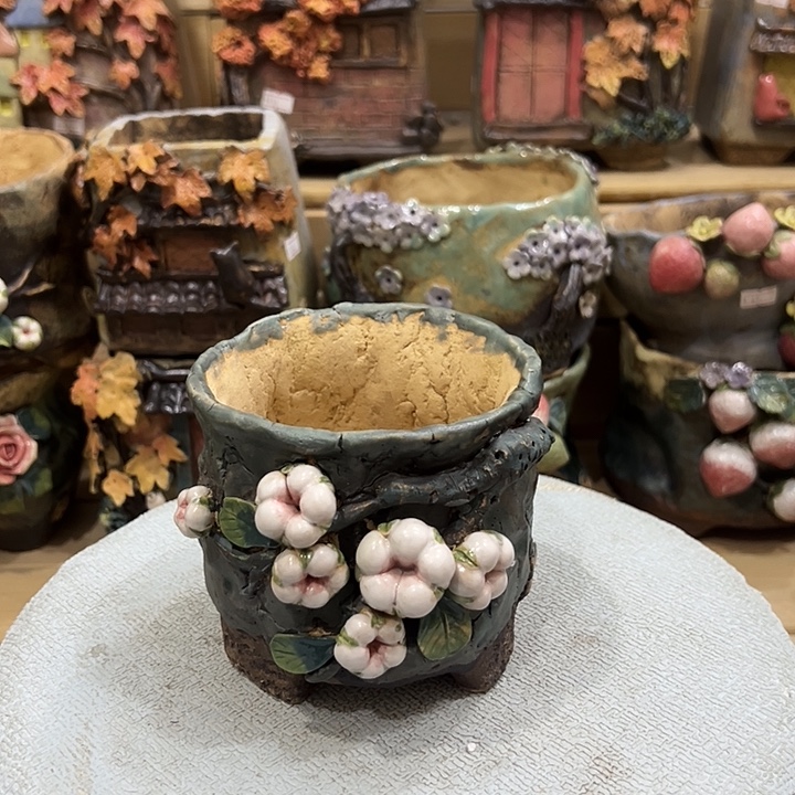 陶然多肉花盆百搭