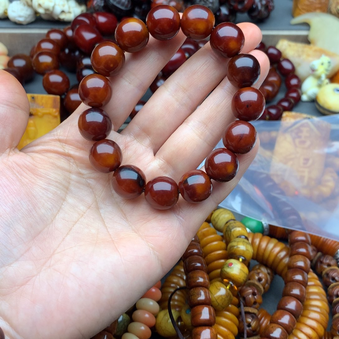 牛骨手串/手链小*帽牛骨