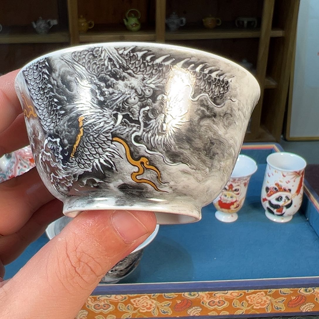 杯景德镇纯手工手绘陶瓷