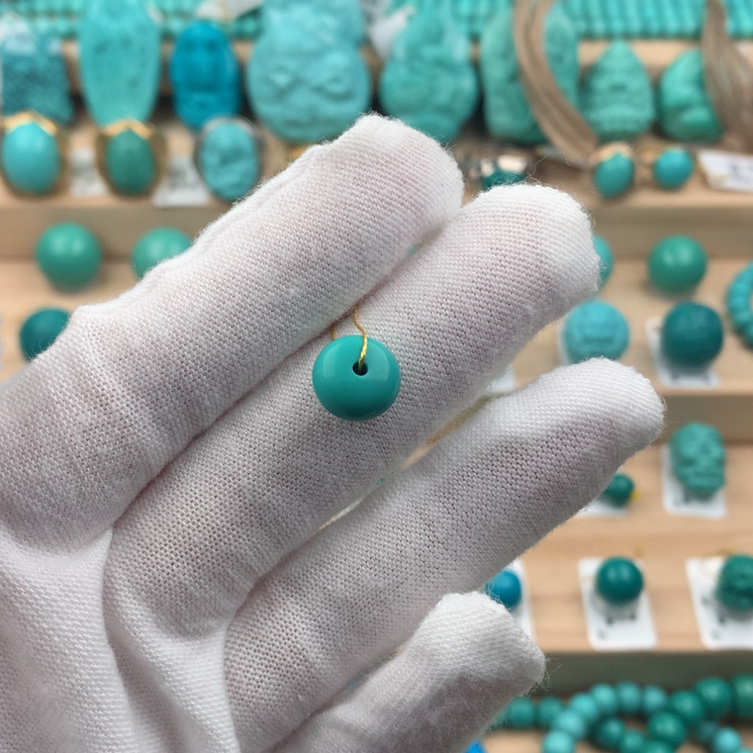 绿松石配饰未镶嵌9.7