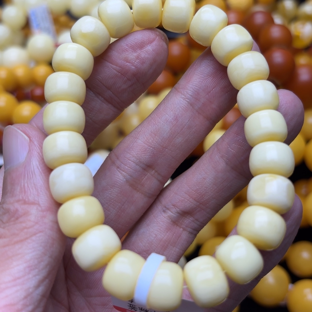 未镶嵌琥珀手链蜜蜡