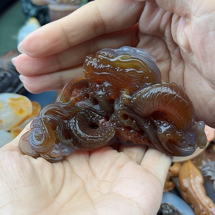 玛瑙摆件未镶嵌陛*