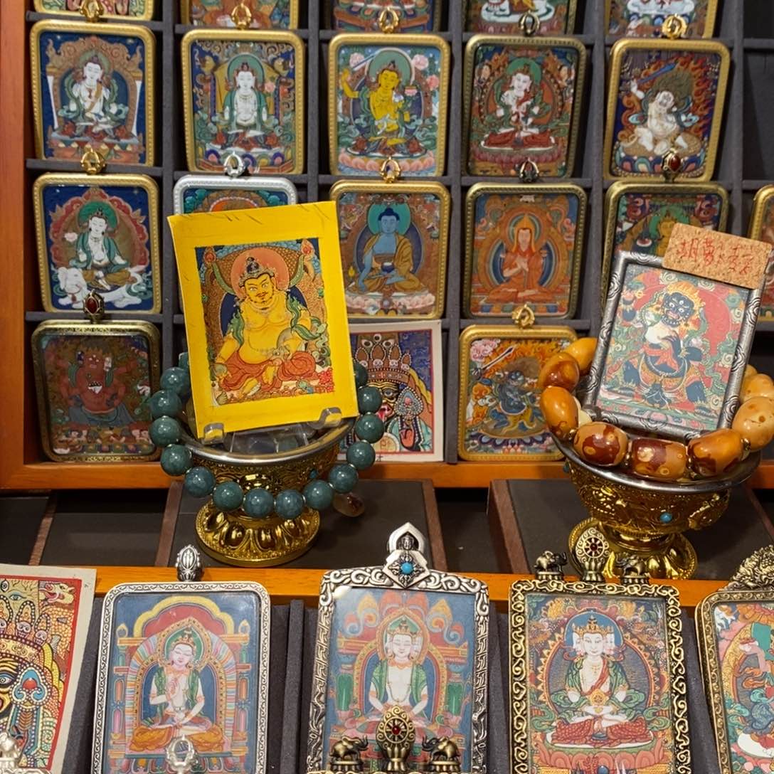 吊坠蜜*唐卡纯手绘唐卡