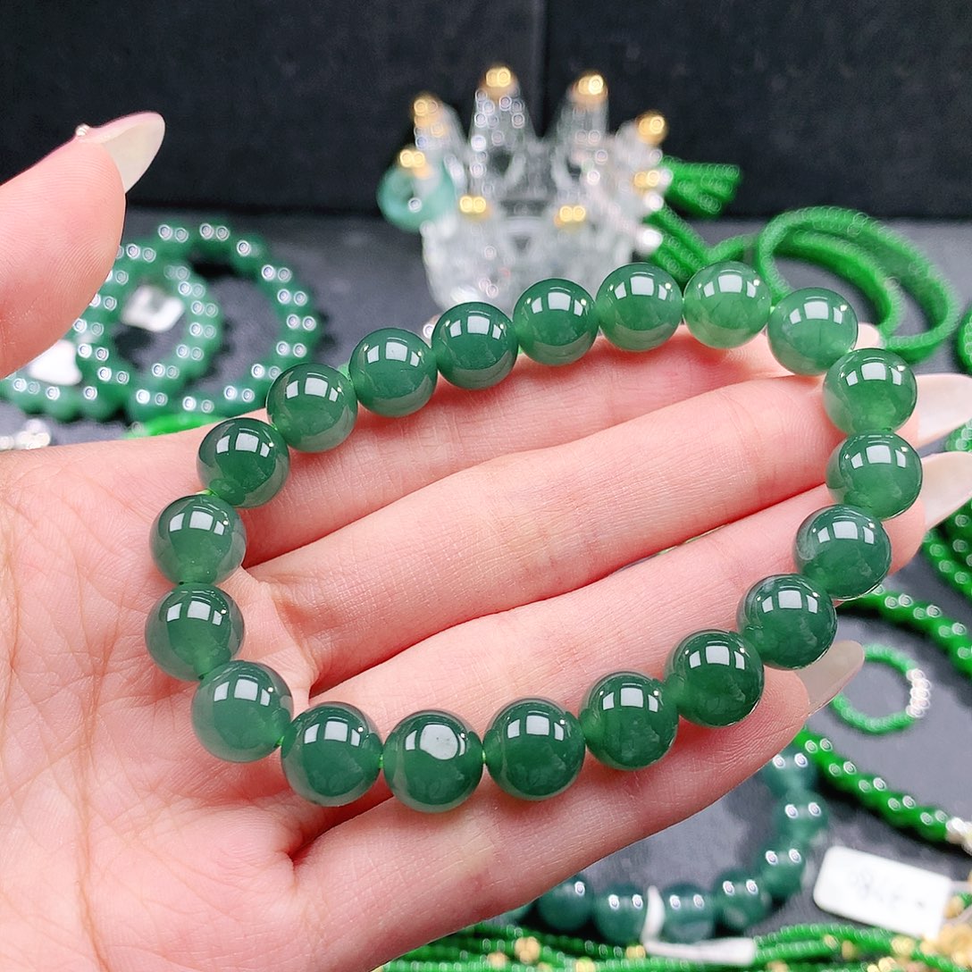 翡翠未镶嵌手链手链