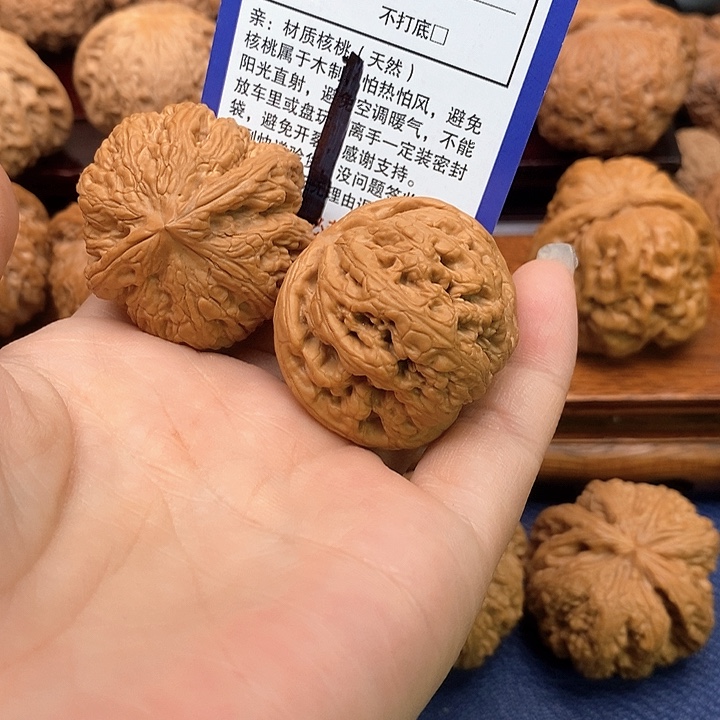 桃核吊坠大*胖粗筋狮子头38