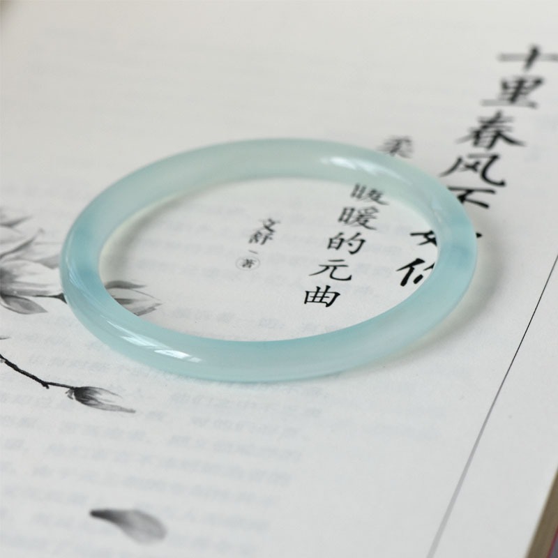 白月光天然正品玛瑙玉髓手镯冰种马料纯天然荔枝冻手镯多样性发一