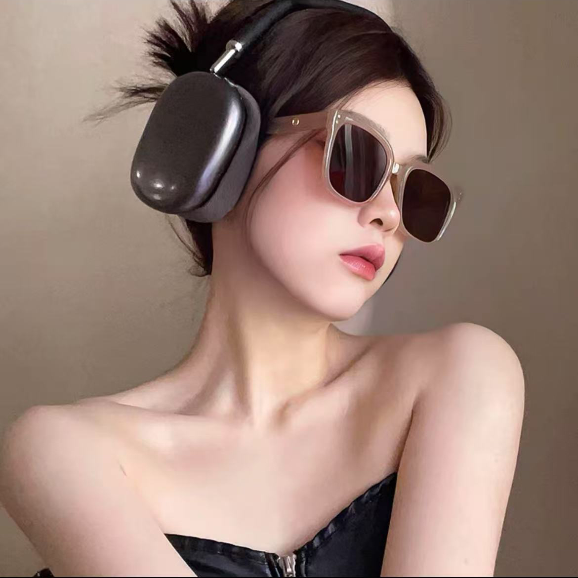 新款大框方形户外防紫外线太阳眼镜E748