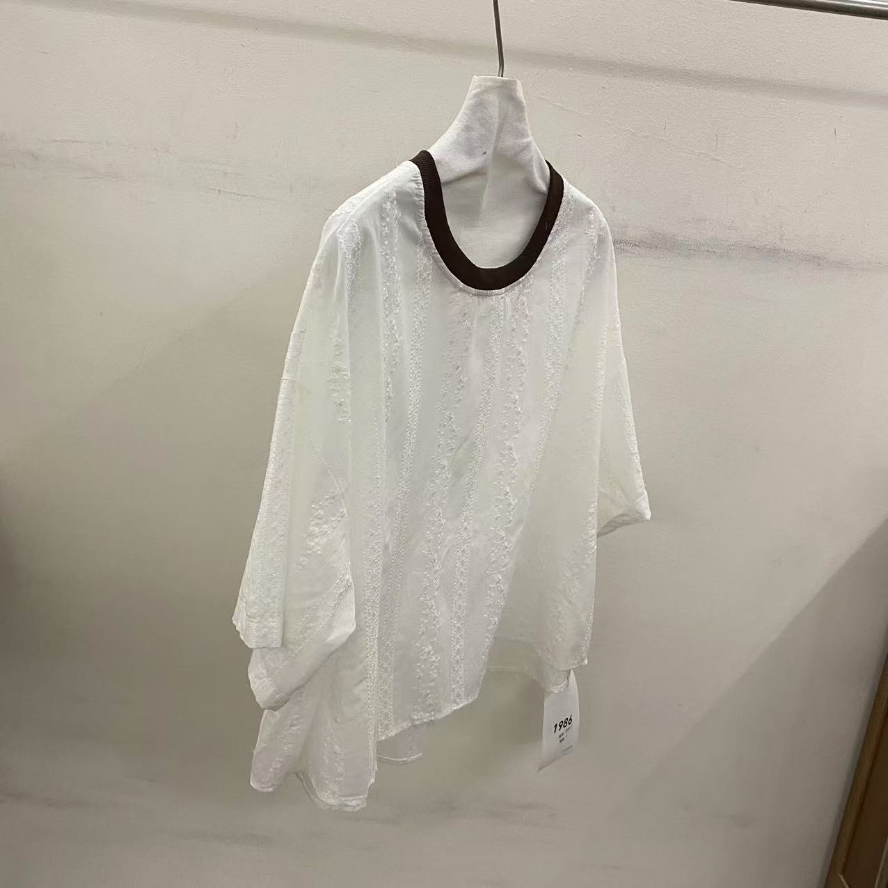 33推荐 1986#5062-1  日系提花上衣 2025-06-27