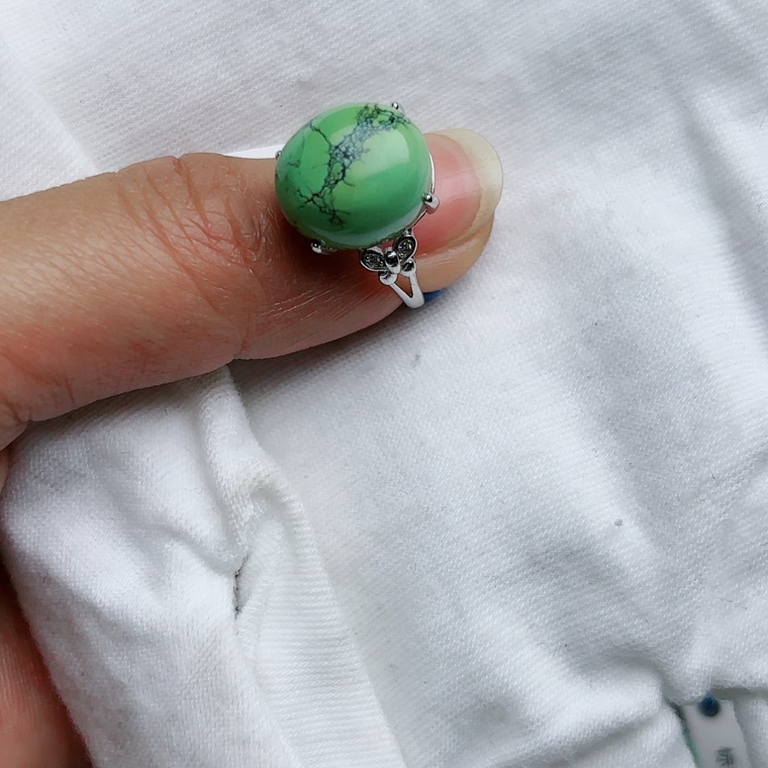 绿松石珠宝半成品未镶嵌阿*啦