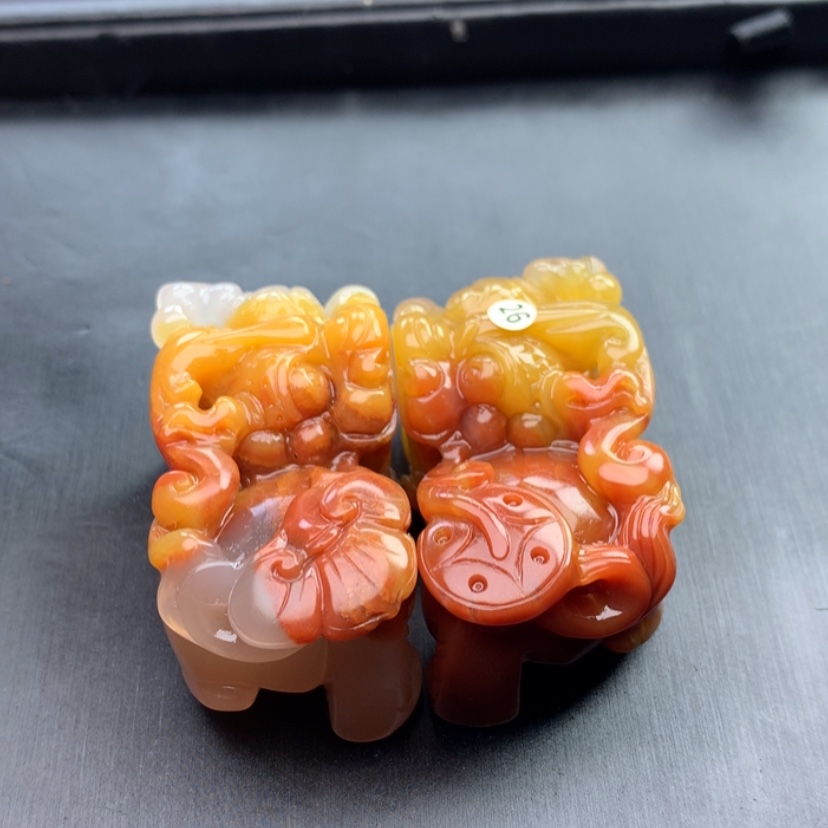 【闪购商品】未镶嵌石英质玉（黄龙玉）黄龙玉貔貅挂件好*来