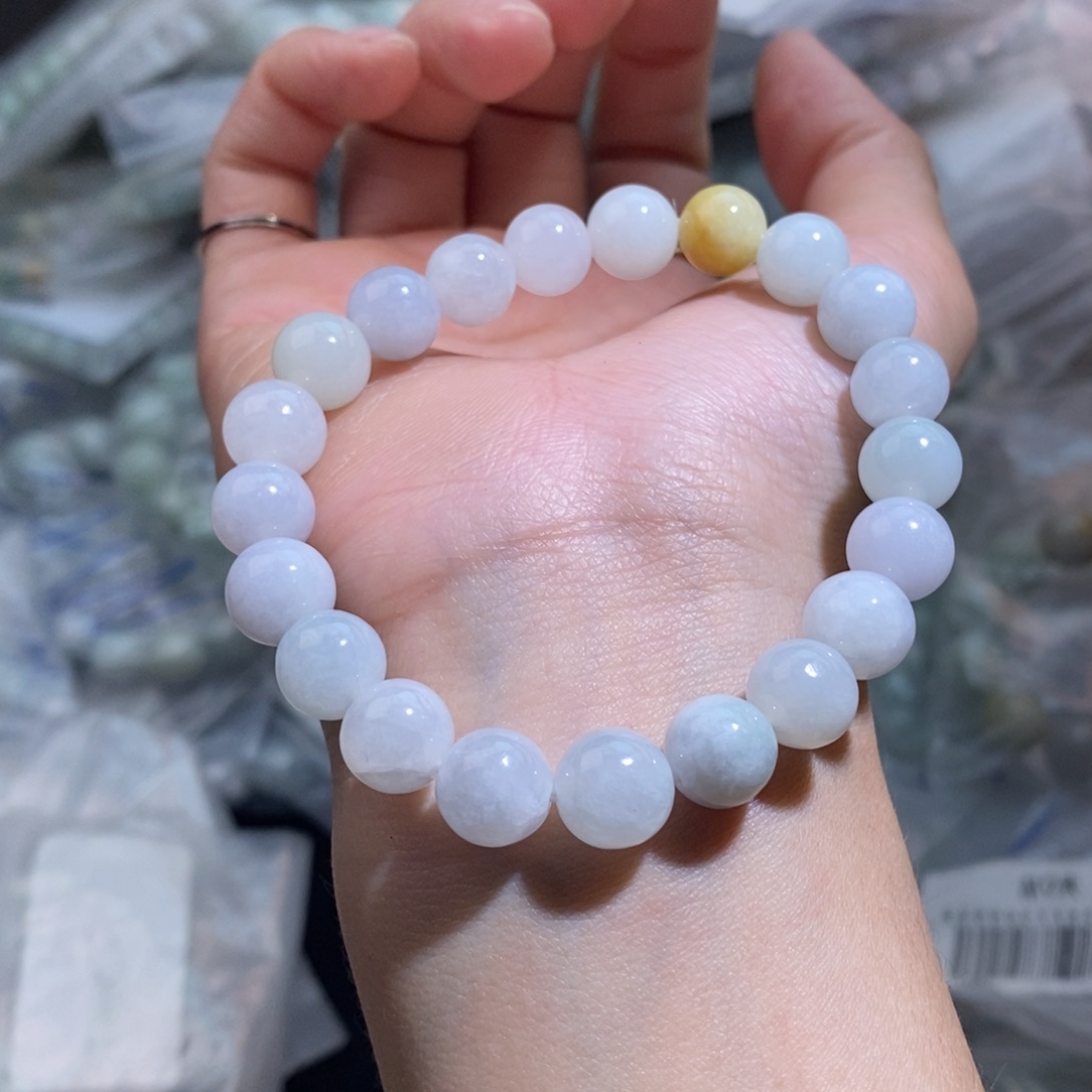 未镶嵌手串翡翠珠链