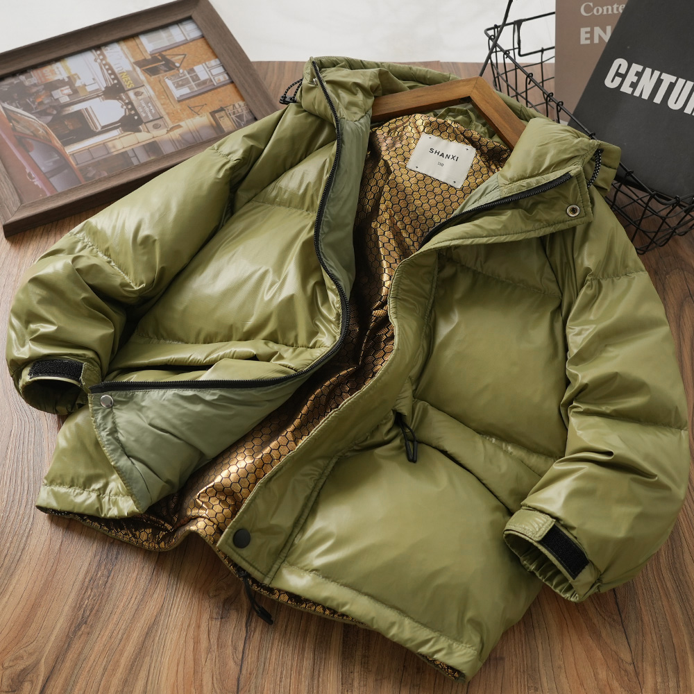 儿童男童冬季新款厚实保暖连帽羽绒服中大童休闲时尚