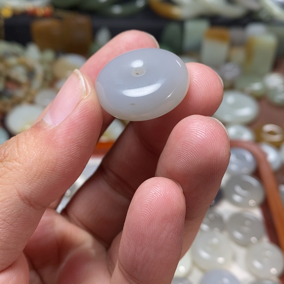 和田玉吊坠(不含链)未镶嵌