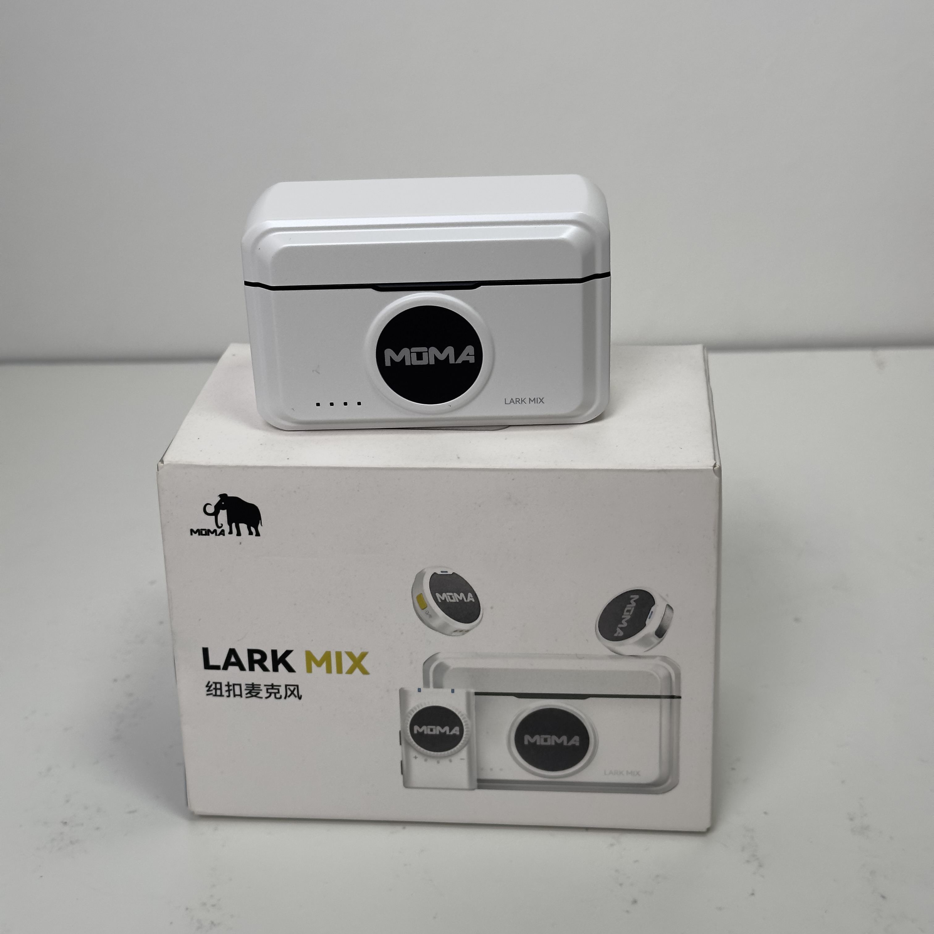 （MOMA）LARK MIX直播麦克风无线领夹收音麦专用降噪猛犸一拖二