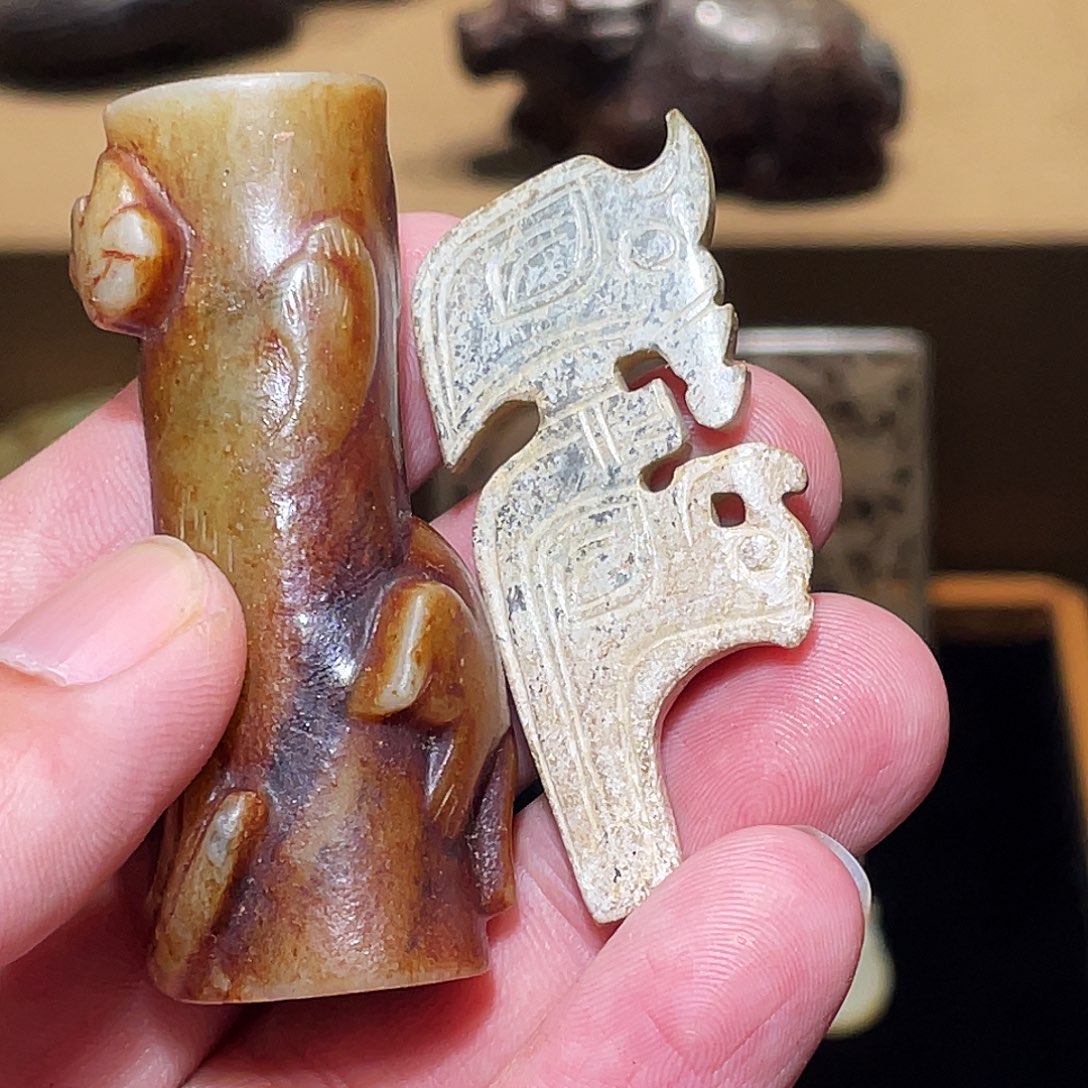 和田玉（糖玉）未镶嵌挂件