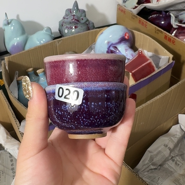 陶摆件郑家钧窑摆件