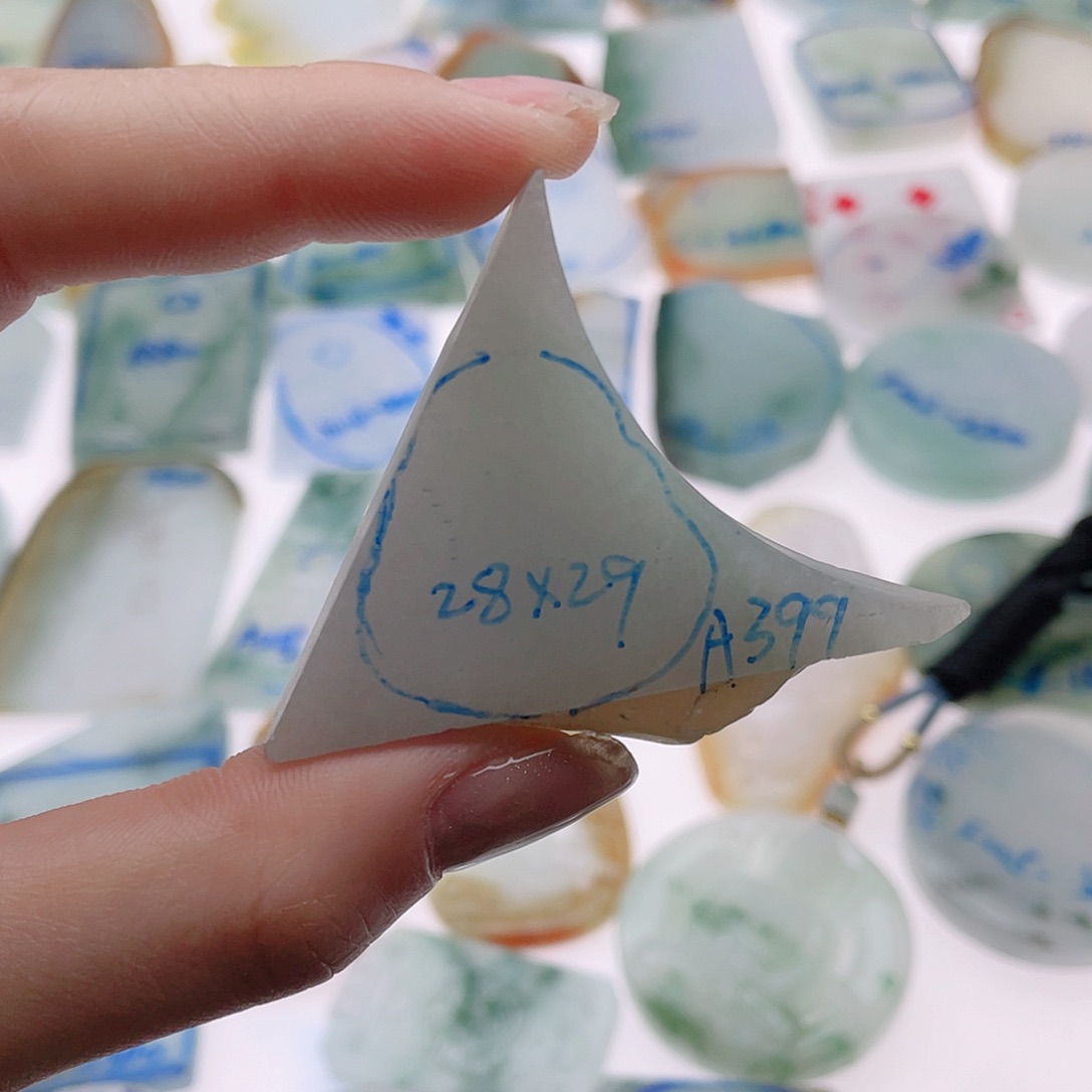 定制翡翠未镶嵌纯天然缅甸a货翡翠