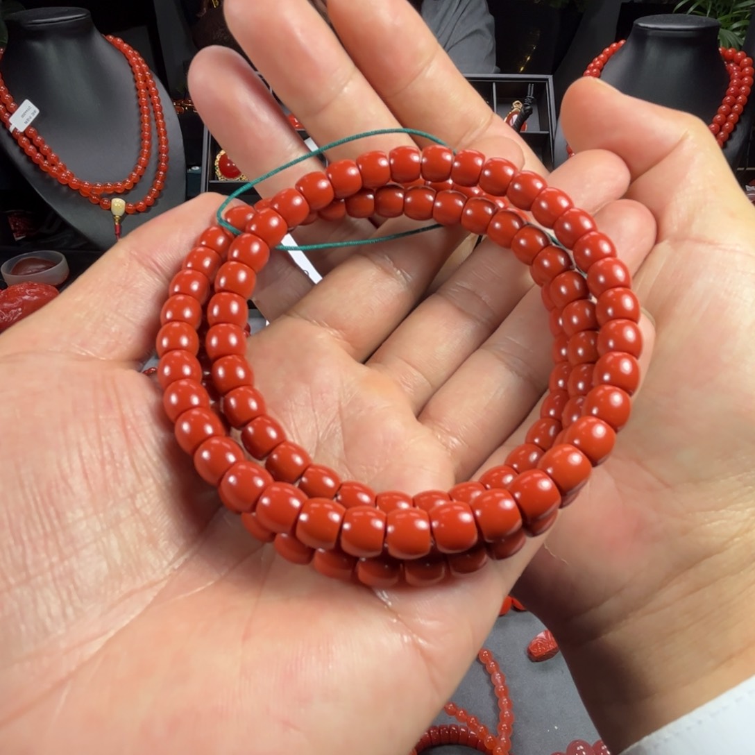 南红玛瑙手链未镶嵌爱****汐