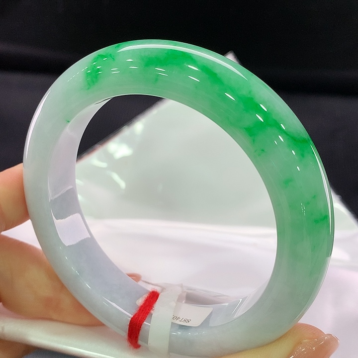 翡翠手镯未镶嵌正圈58-59