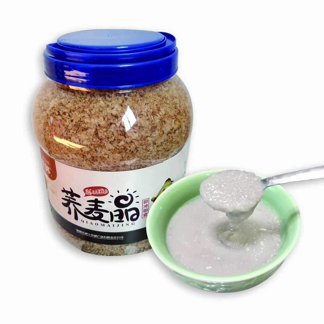【荞邦】荞麦晶 早餐 即冲即食 代餐粥 1000g 山西特产