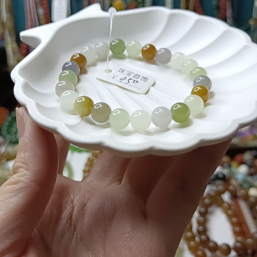 和田玉手链未镶嵌