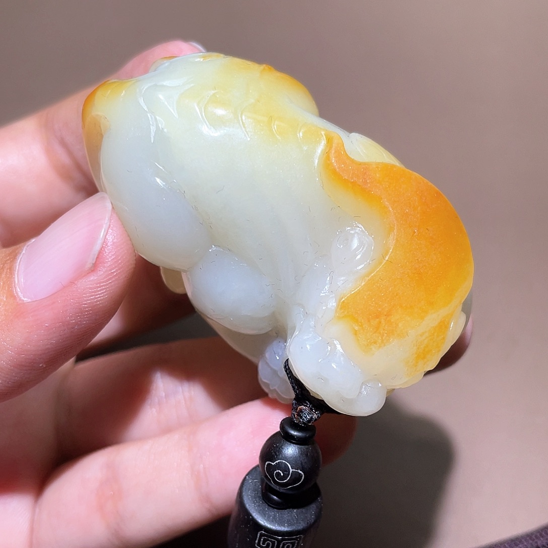 和田玉未镶嵌挂件Y