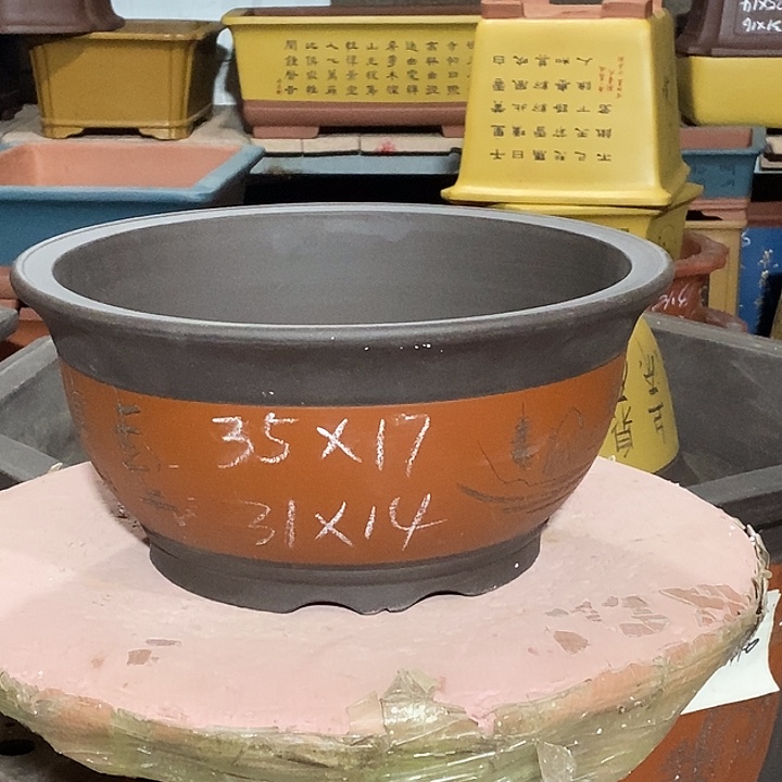 宜兴紫砂花盆花盆