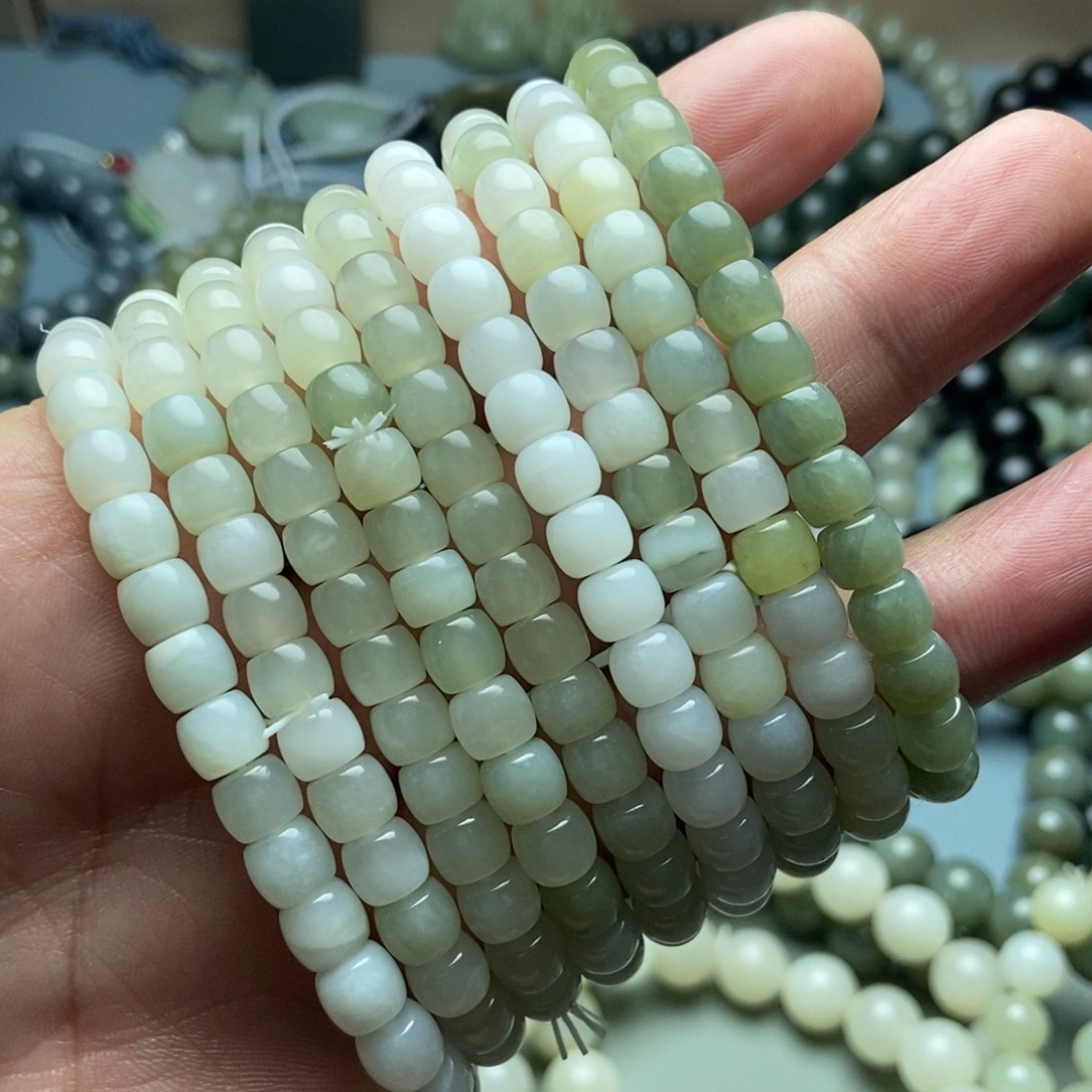 和田玉未镶嵌手链多多样发huo