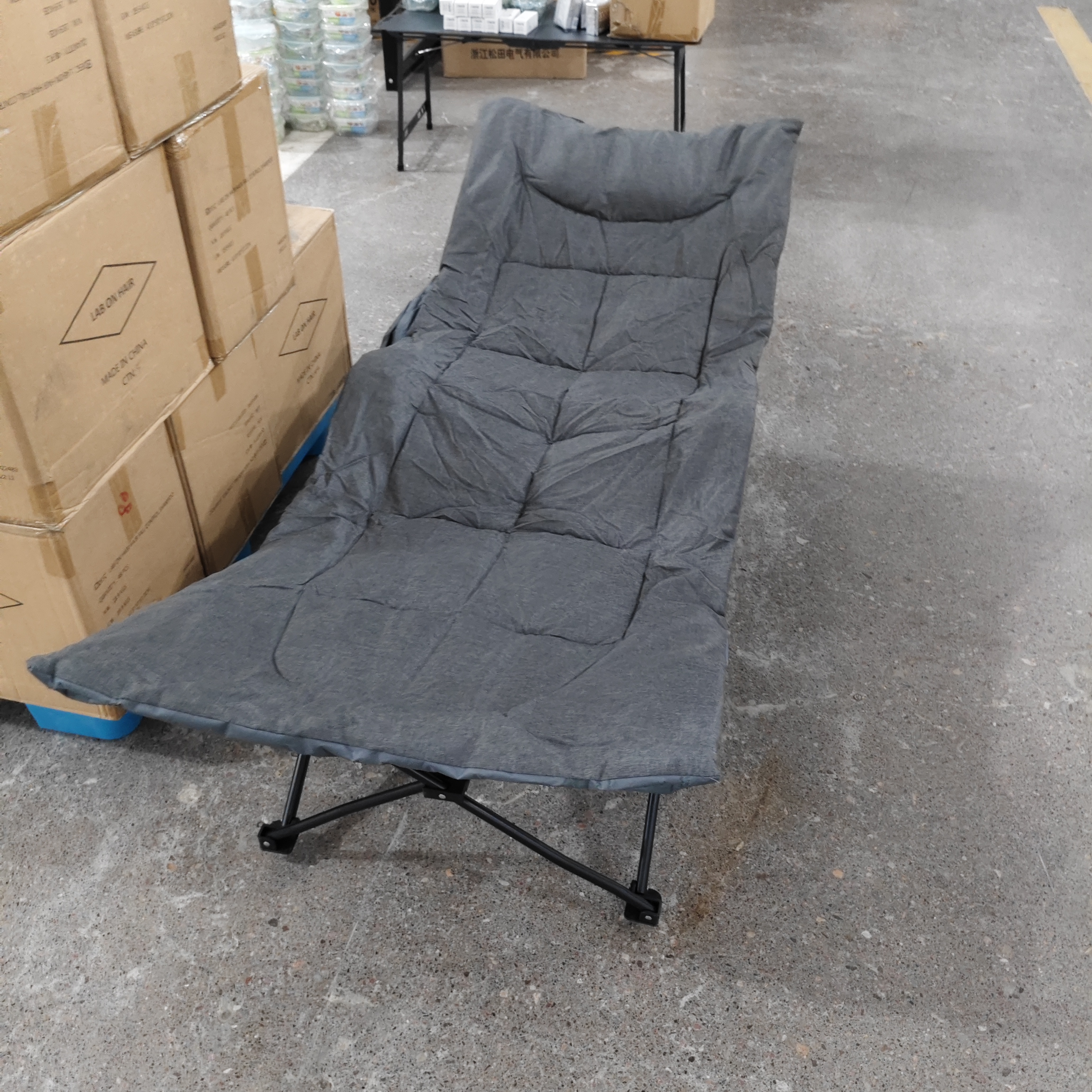 高品质家户外加厚结实折叠床