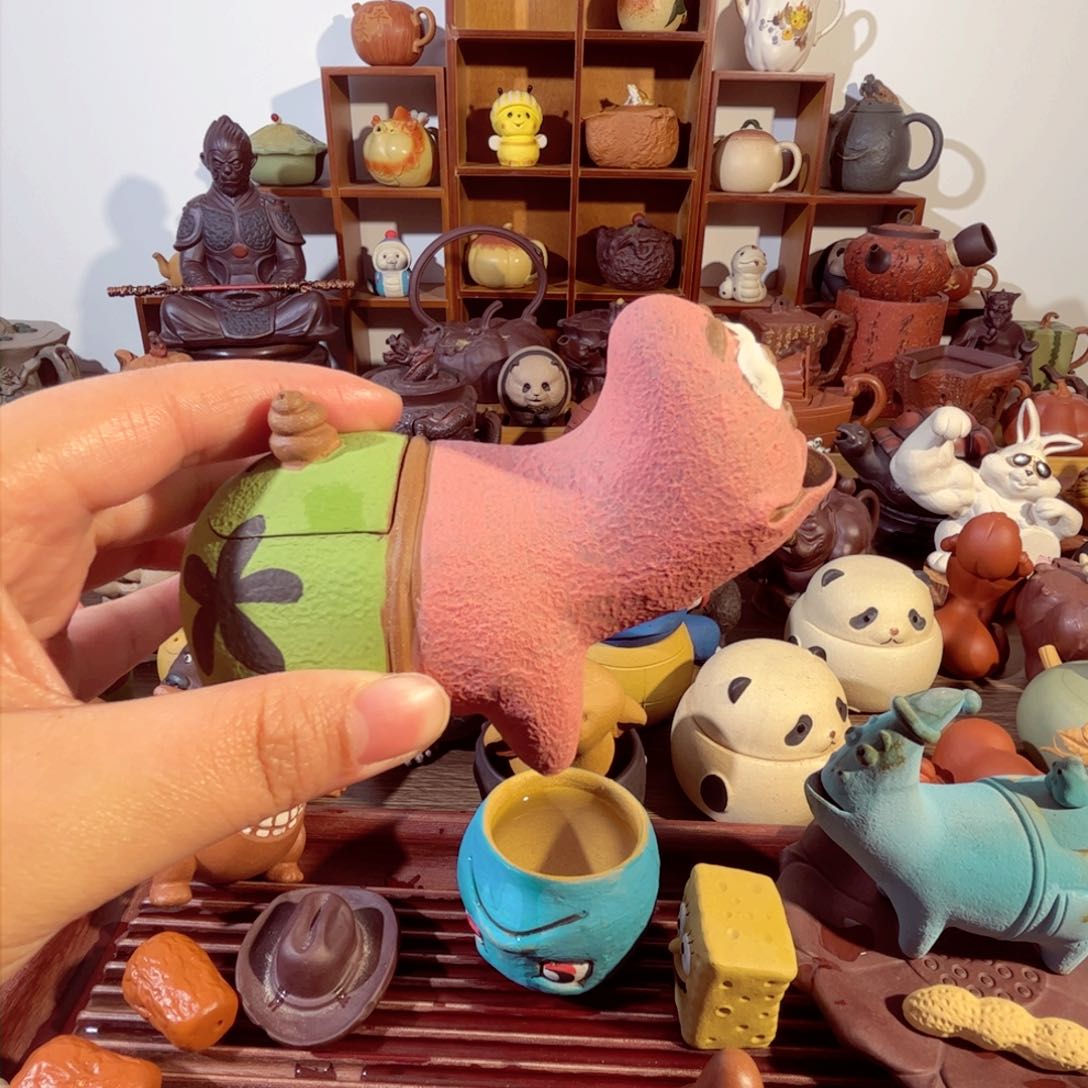 紫砂茶壶R****纯手工制作过程非常