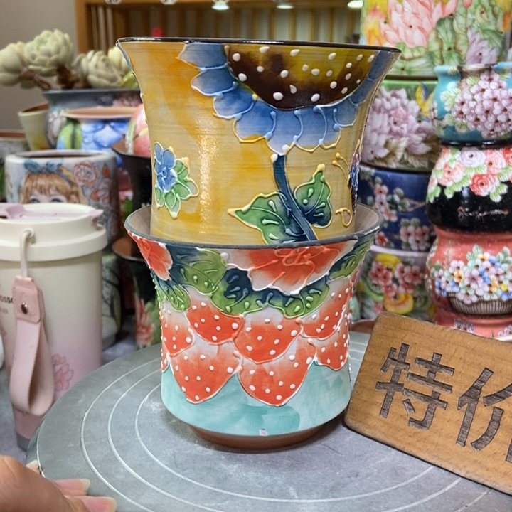 景德镇艺术手绘作品