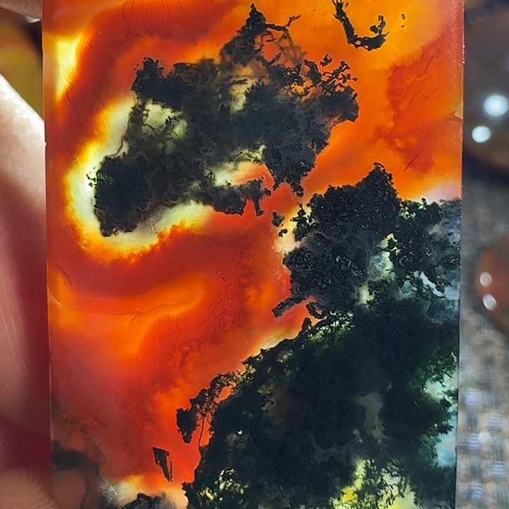 用***5玛瑙/玉髓未镶嵌颈饰