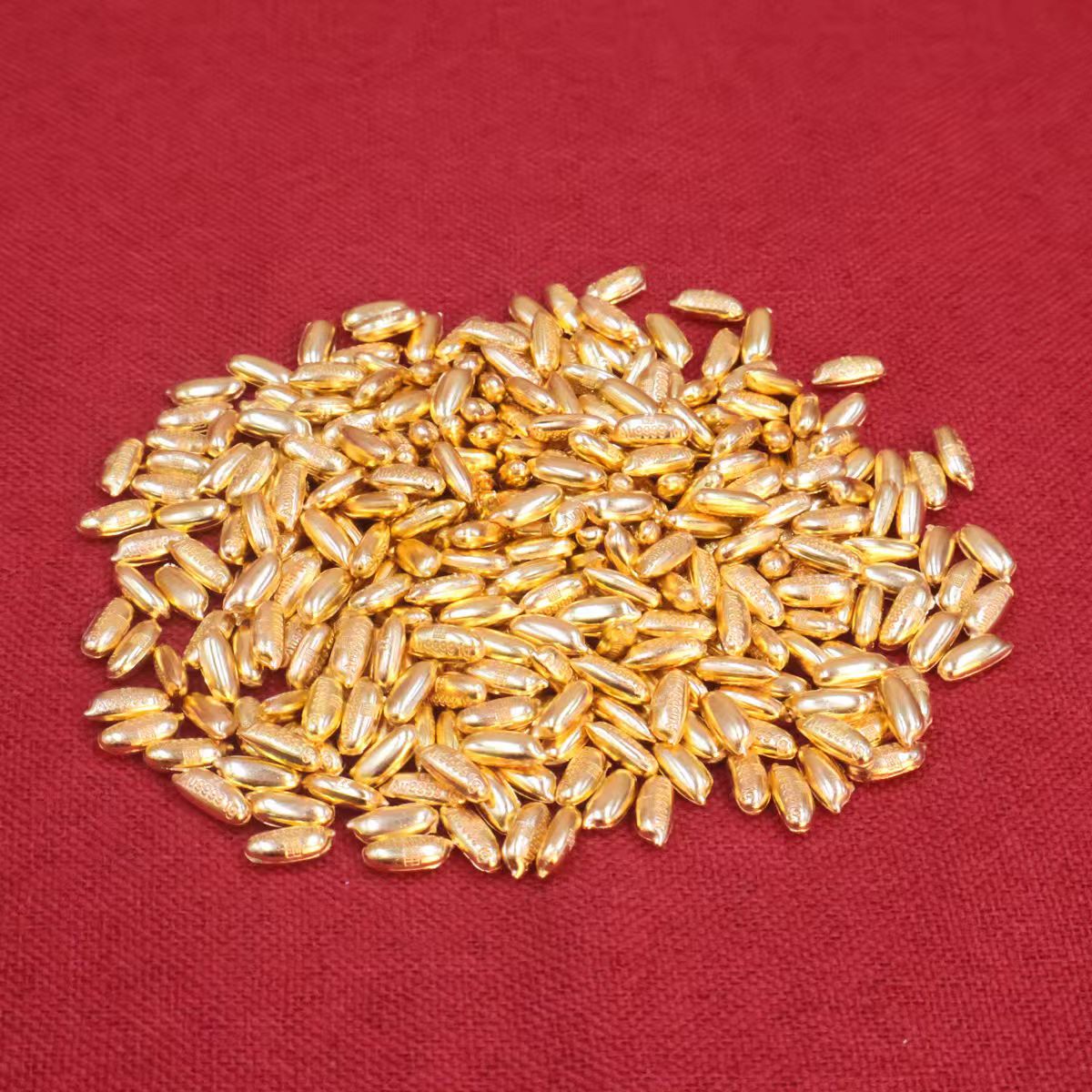 【粉丝福利】精致9999实心米10粒以上送小碗玛瑙