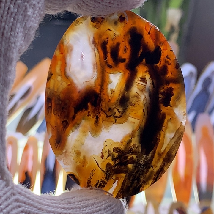 未镶嵌玛瑙/玉髓珠宝半成品71