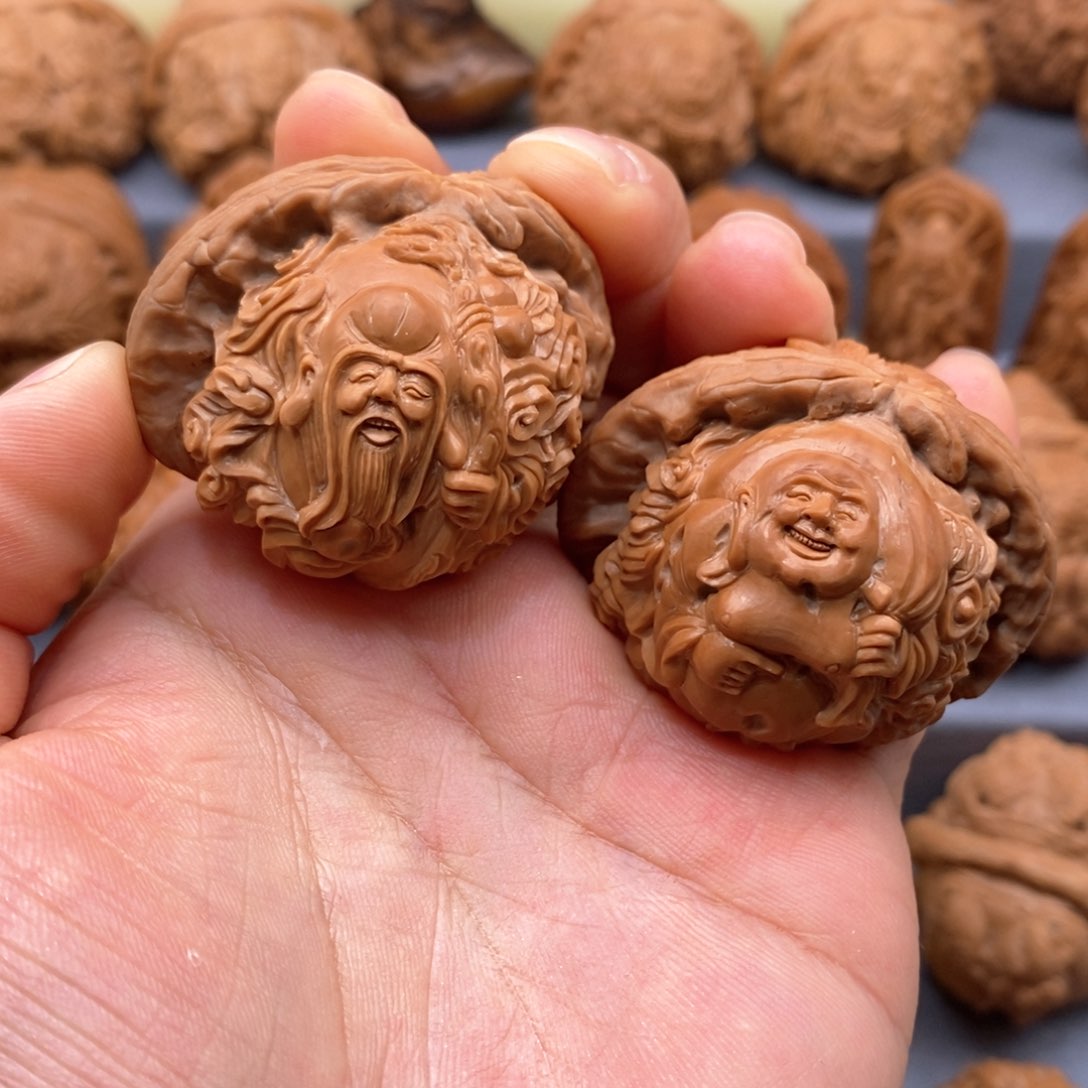 核桃手串/手链动***屁弥勒寿星