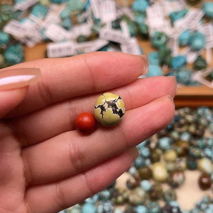 南红玛瑙未镶嵌扣子扣子