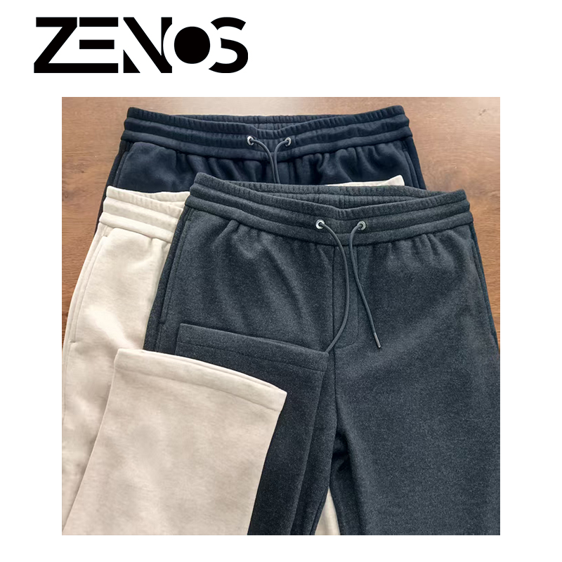 Z保暖休闲裤男士秋季宽松直筒版型长裤冬季（卡码拍小）