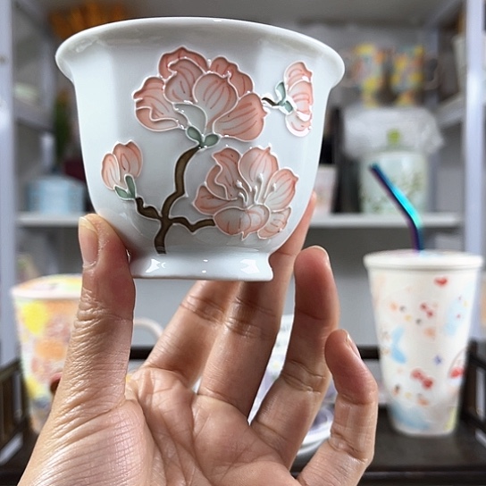 手绘高温釉下彩陶瓷