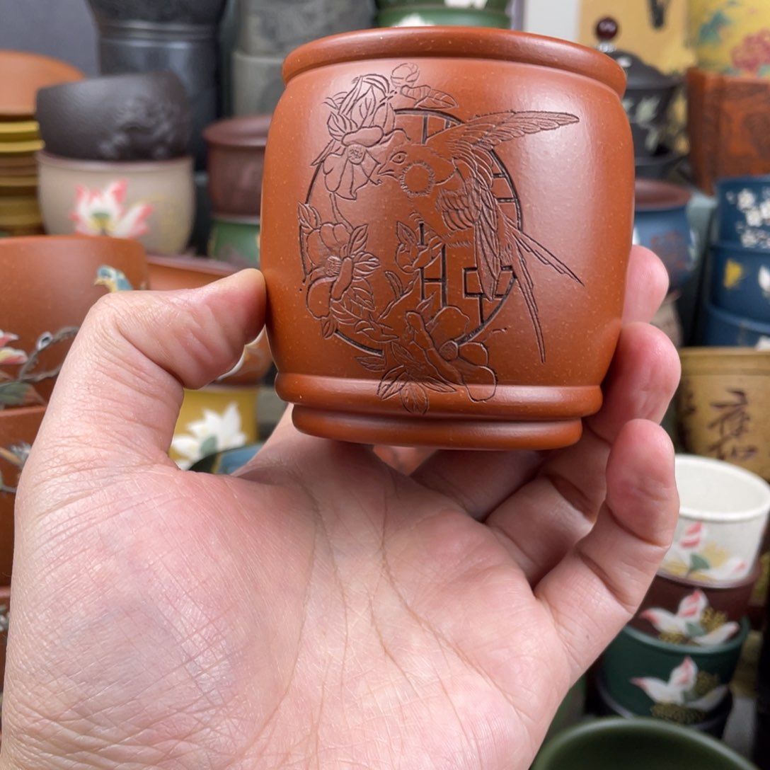 紫砂茶杯紫砂茶杯