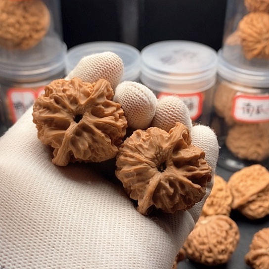 文玩核桃把件果***蓝门头沟苹果园