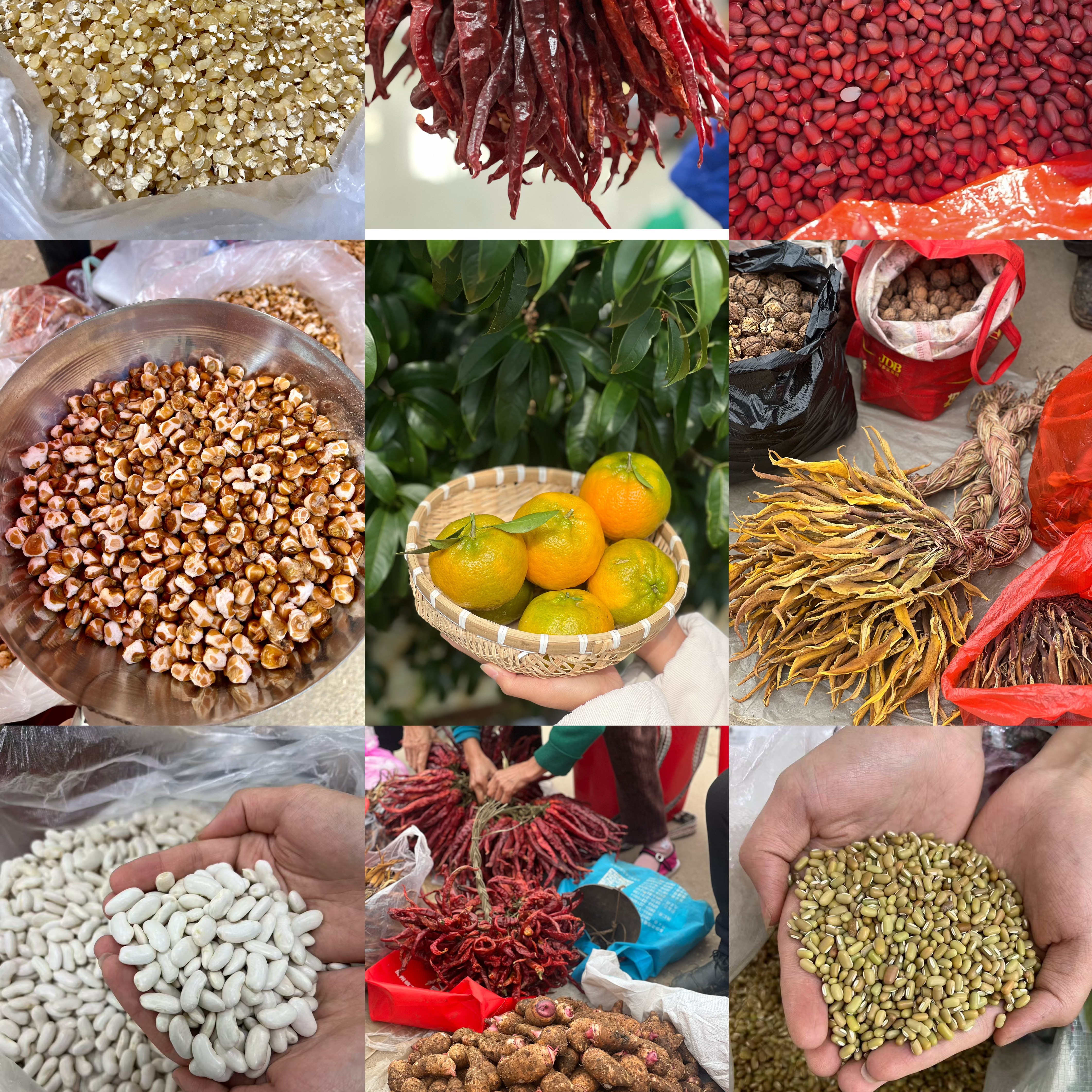 【九峰助农】农村赶集土货出山(散装称重)