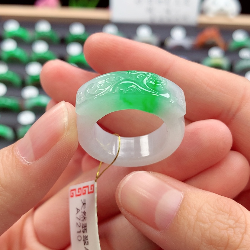 【闪购商品】未镶嵌戒指翡翠17号