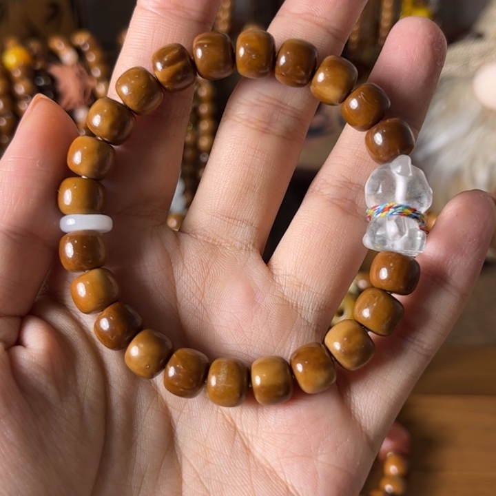 库克手串精选库克搭配透明小熊