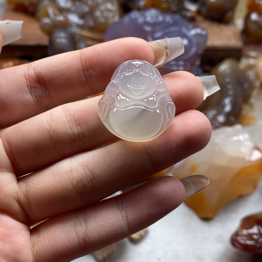 玛瑙/玉髓未镶嵌颈饰