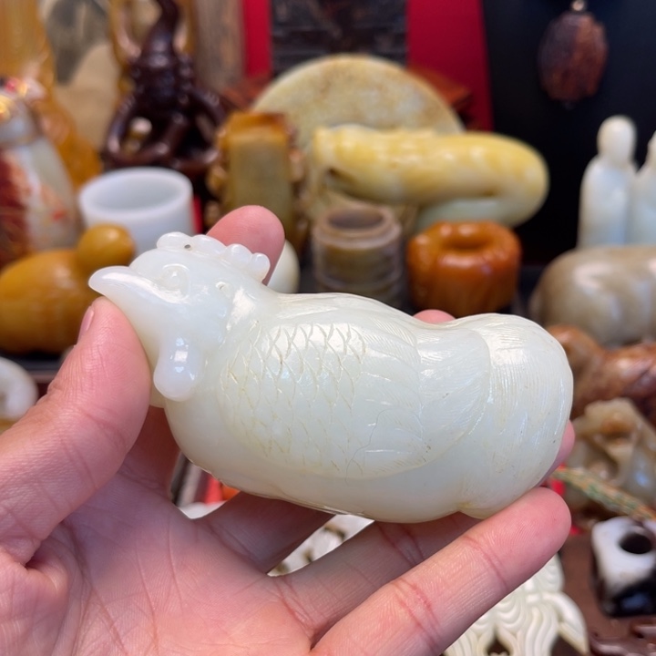 赵***和田玉未镶嵌挂件