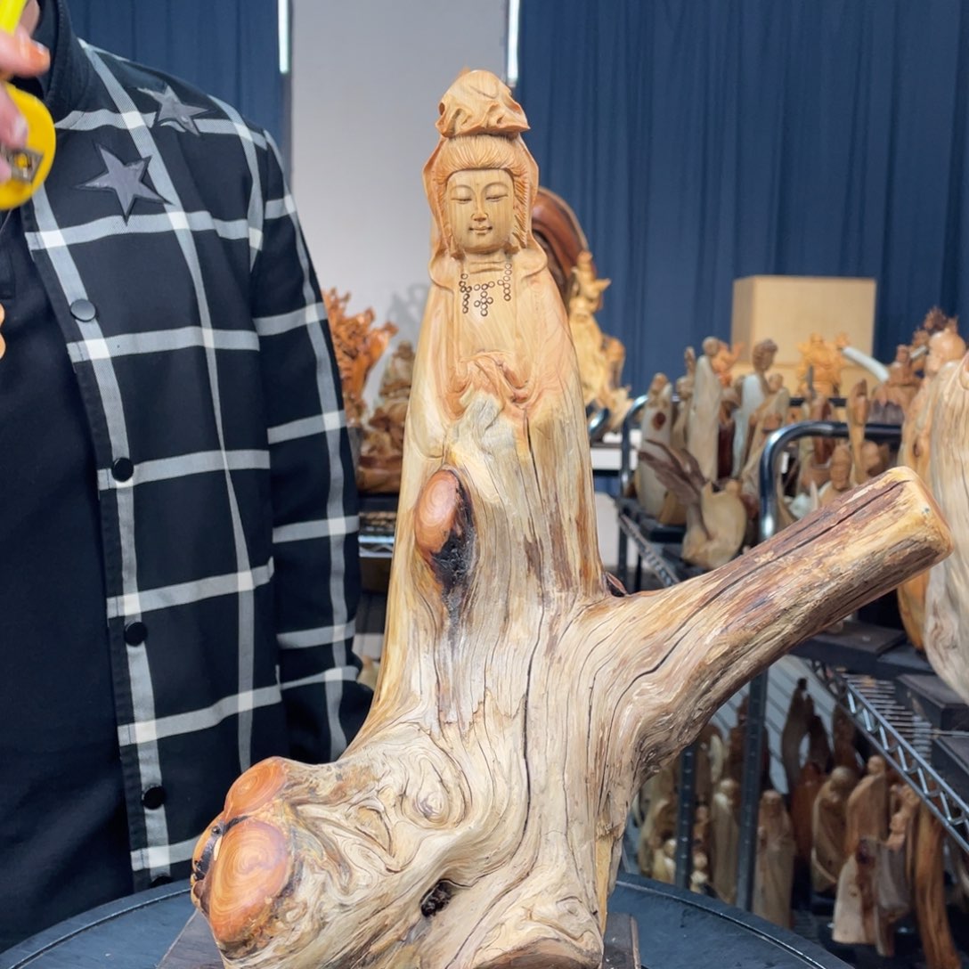 柏木（崖柏）随型摆件