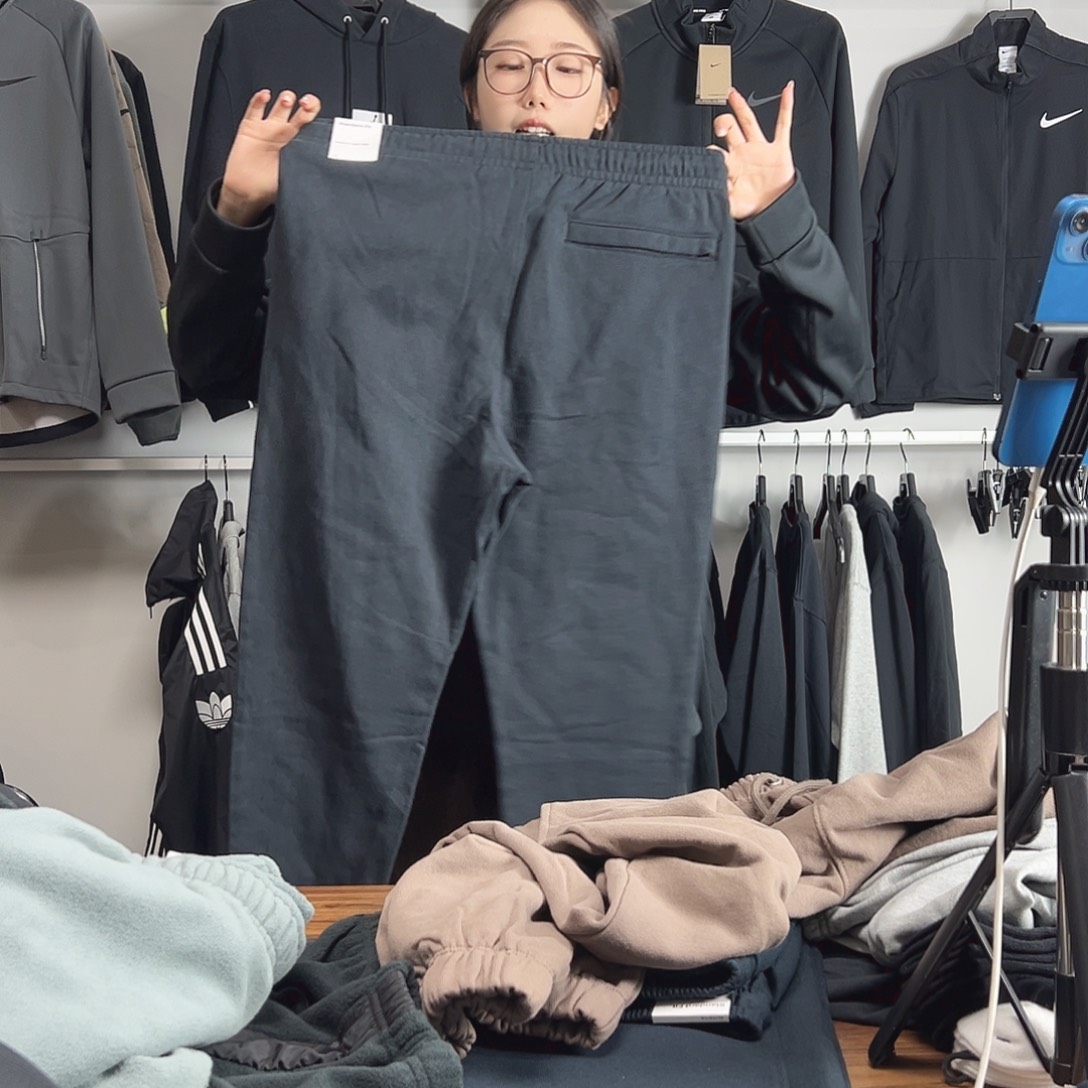 7469裤子黑色m码110-130斤不退换