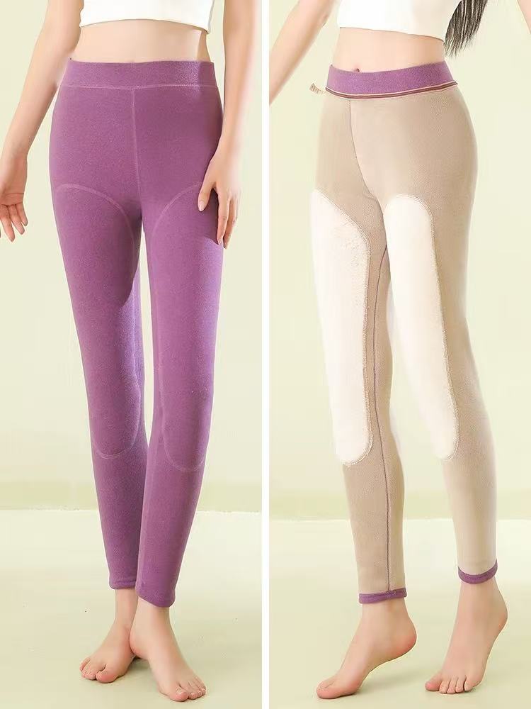 恒鑫安女士大护膝驼绒保暖裤